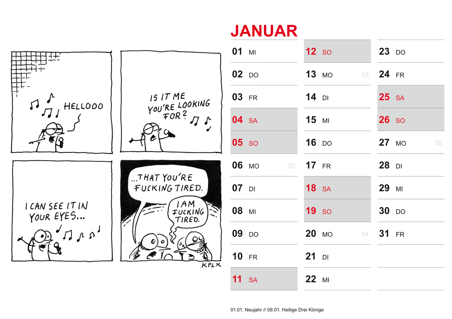 Kalender 2025