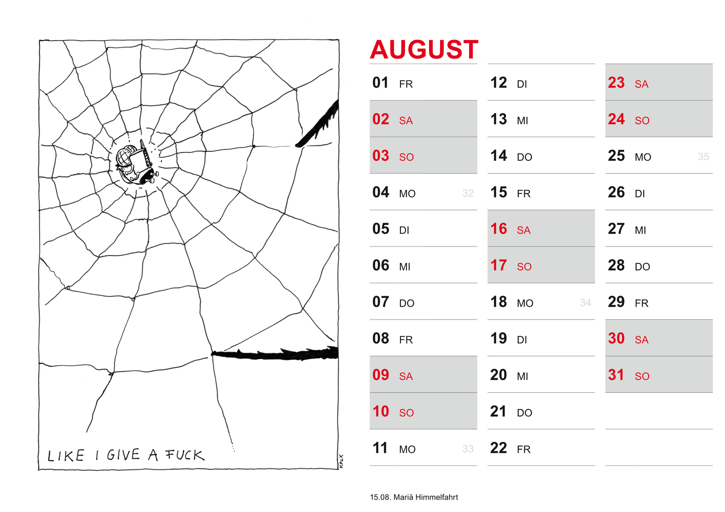 Kalender 2025