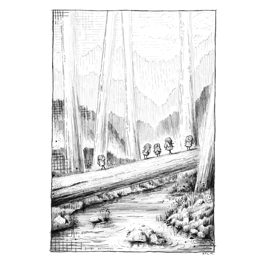 Original drawing Friday Fly 143