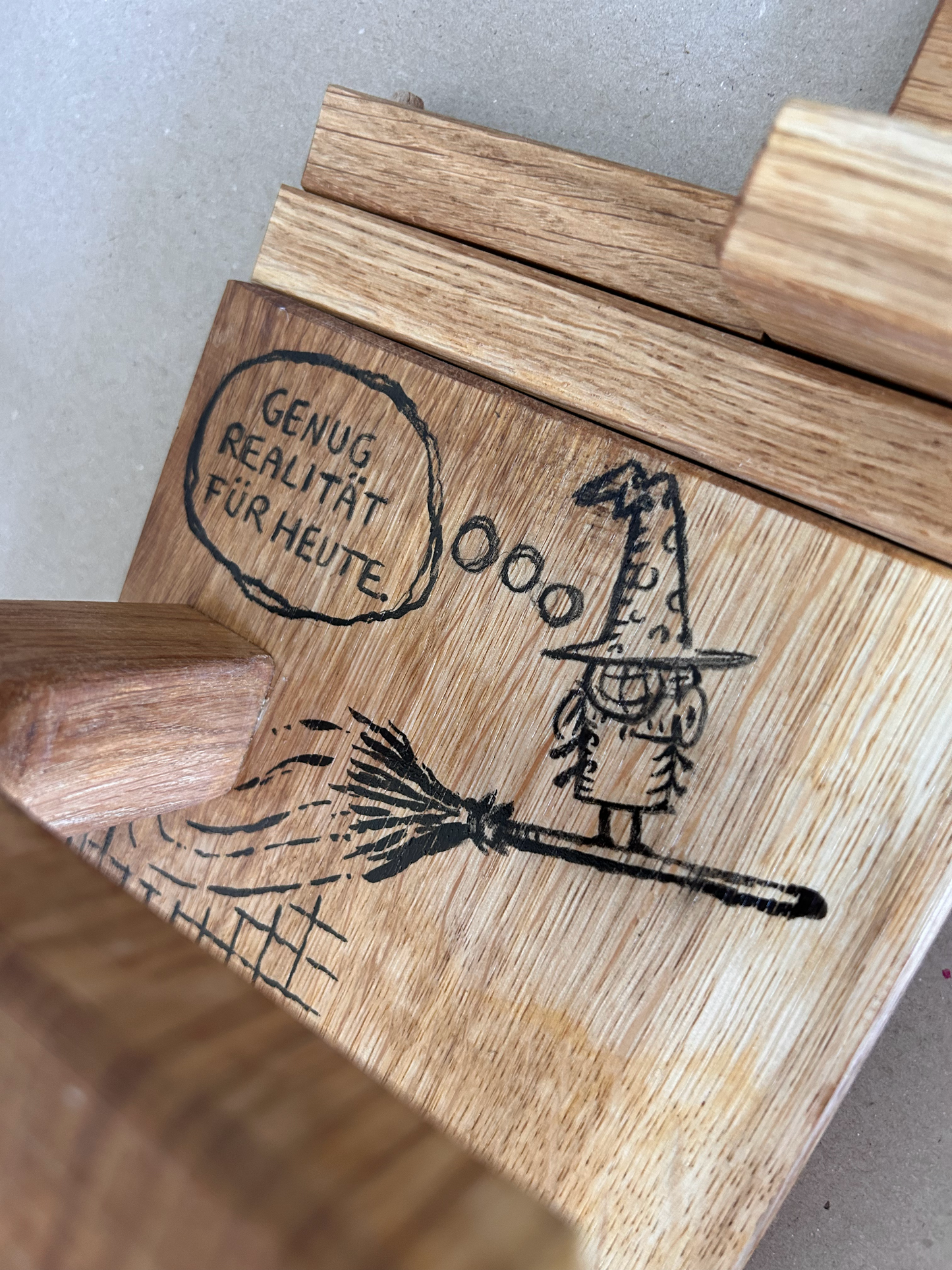 Original auf schönES Ding Klorollenhalter Genug