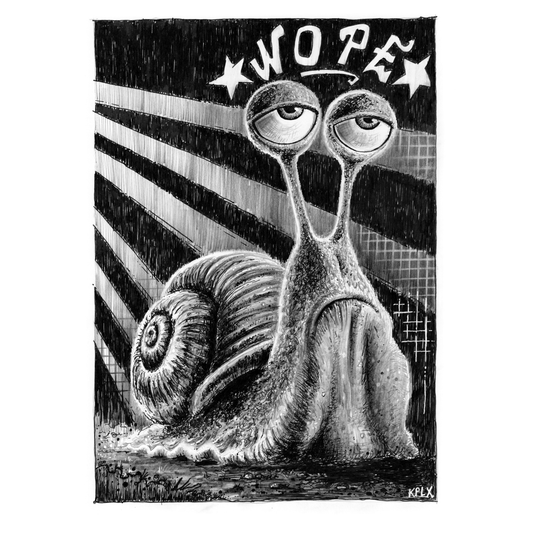 Original Nope im Umschlag