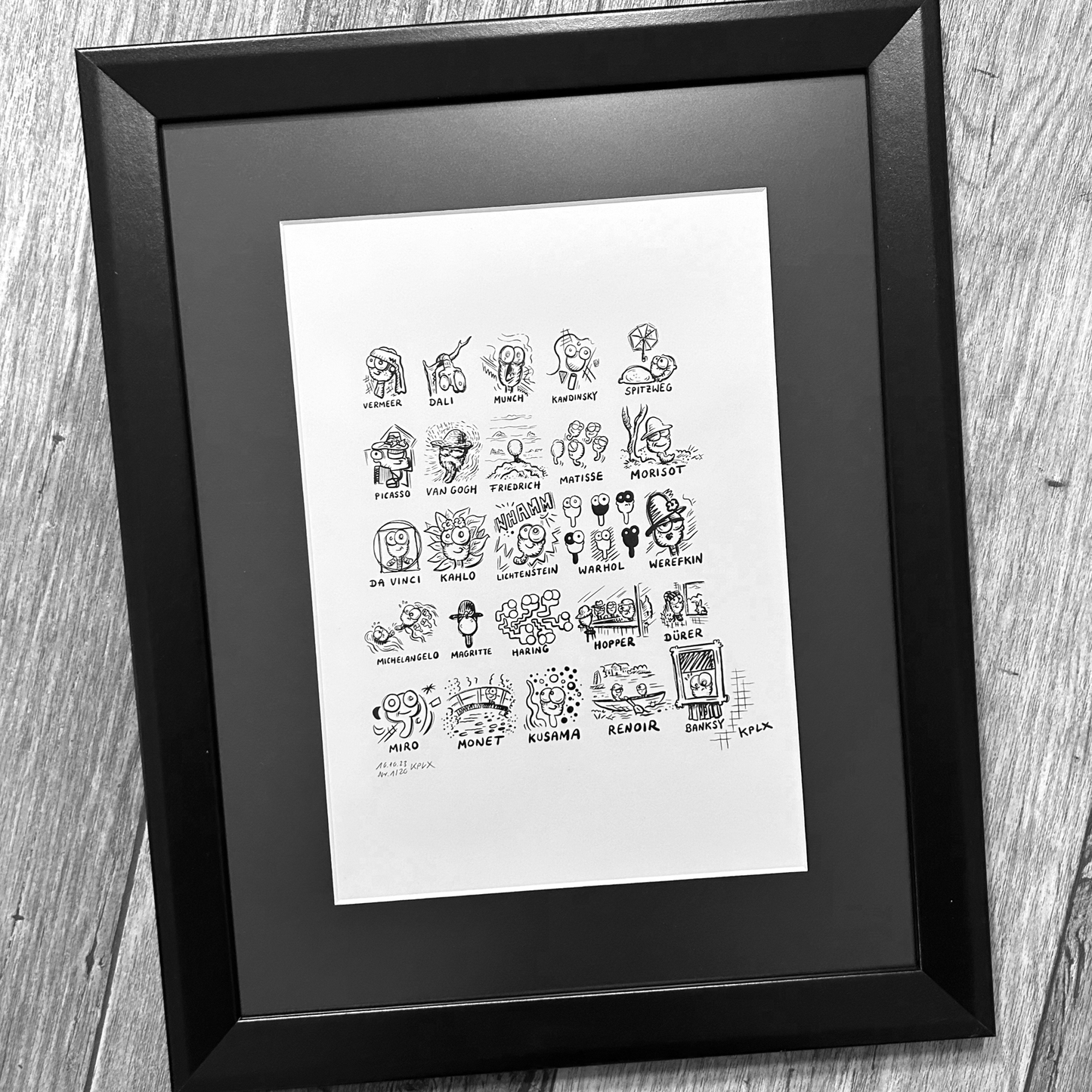 Dieter Artworks Print in Frame No. 1/20