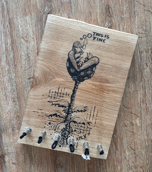 Original drawing on schönES Ding Keyboard Fine