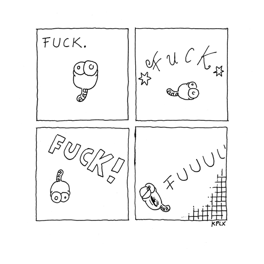 Original fuck im Umschlag
