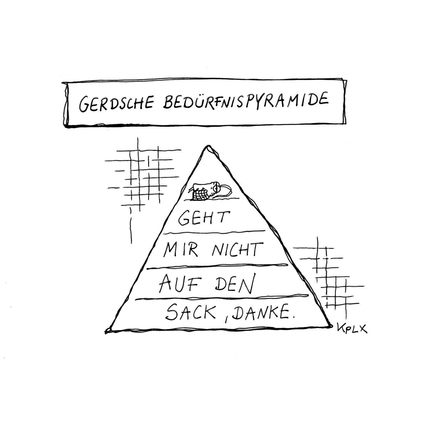 Gerd Pyramid Print