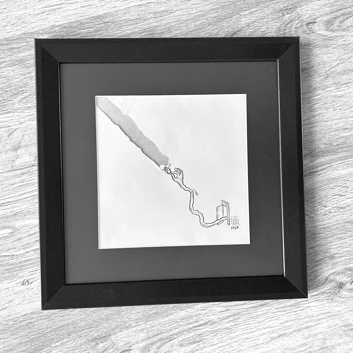 Original drawing Monday