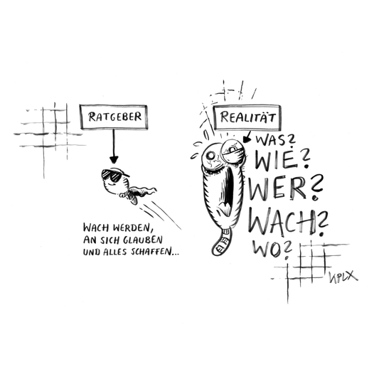 Original Wach im Umschlag